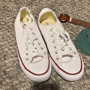 Converse White Low-Top Sneakers
